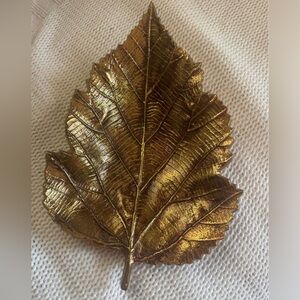 Threshold Gold Leaf Decorative Dish